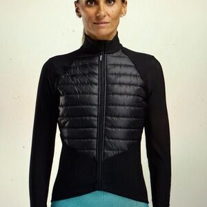 Women’s Thermal Puffer Cycling Jacket - insulated and water repellant